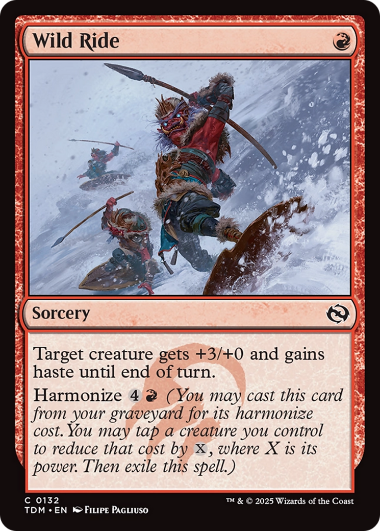 Wild Ride [Tarkir: Dragonstorm] | Total Play