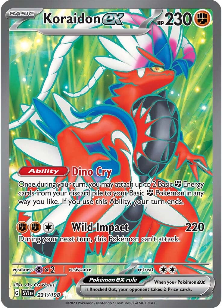 Koraidon ex (231/198) [Scarlet & Violet: Base Set] | Total Play