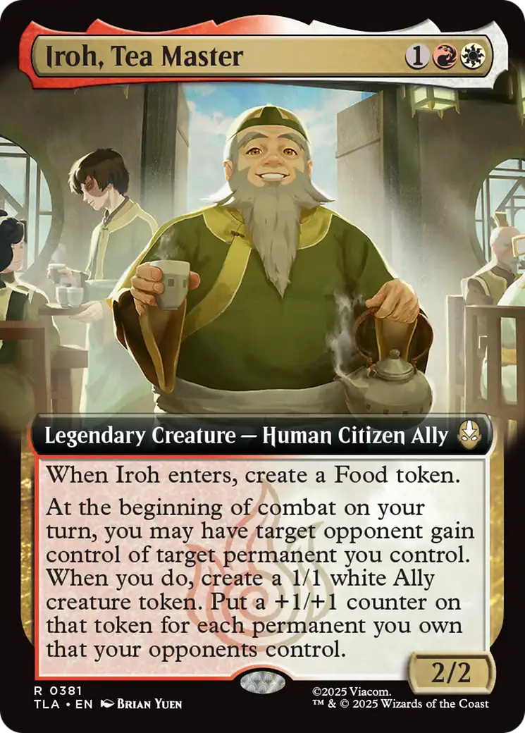 Iroh, Tea Master (Extended Art) [Avatar: The Last Airbender] | Total Play