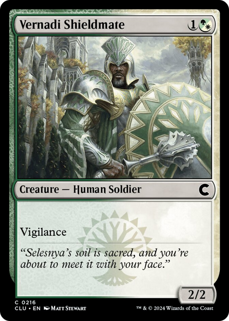Vernadi Shieldmate [Ravnica: Clue Edition] | Total Play