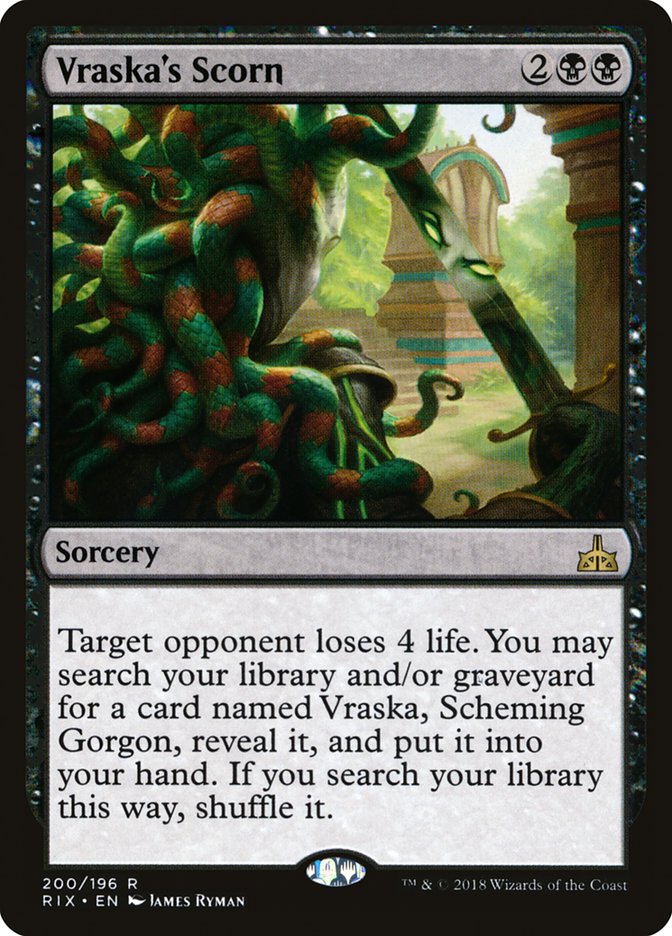 Vraska's Scorn [Rivals of Ixalan] | Total Play