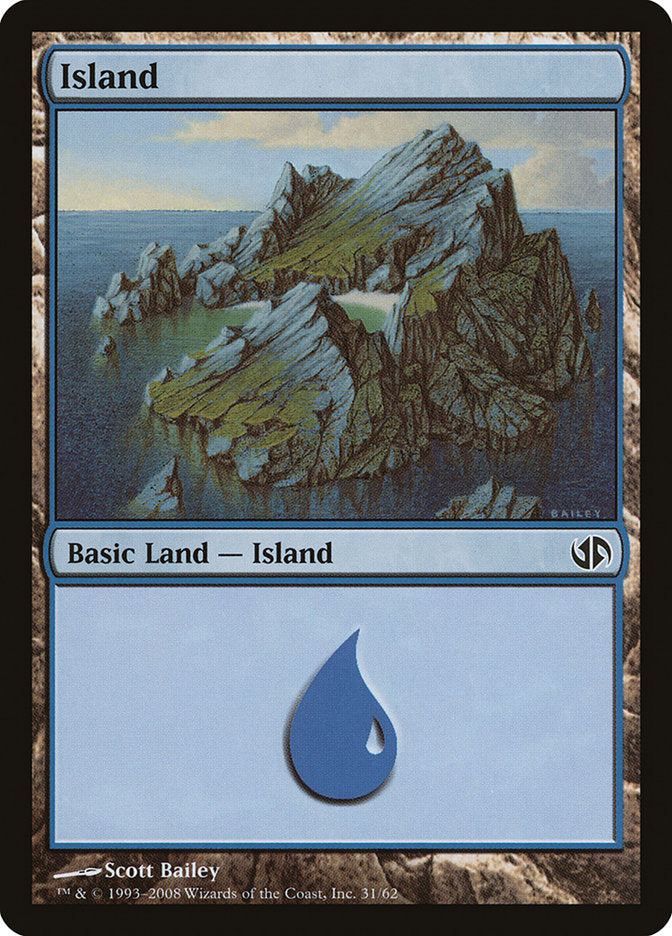 Island (31) [Duel Decks: Jace vs. Chandra] | Total Play