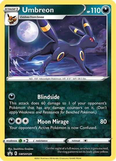 Umbreon (SWSH129) [Sword & Shield: Black Star Promos] | Total Play