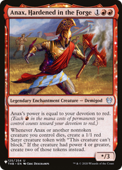 Anax, Hardened in the Forge [The List Reprints] | Total Play