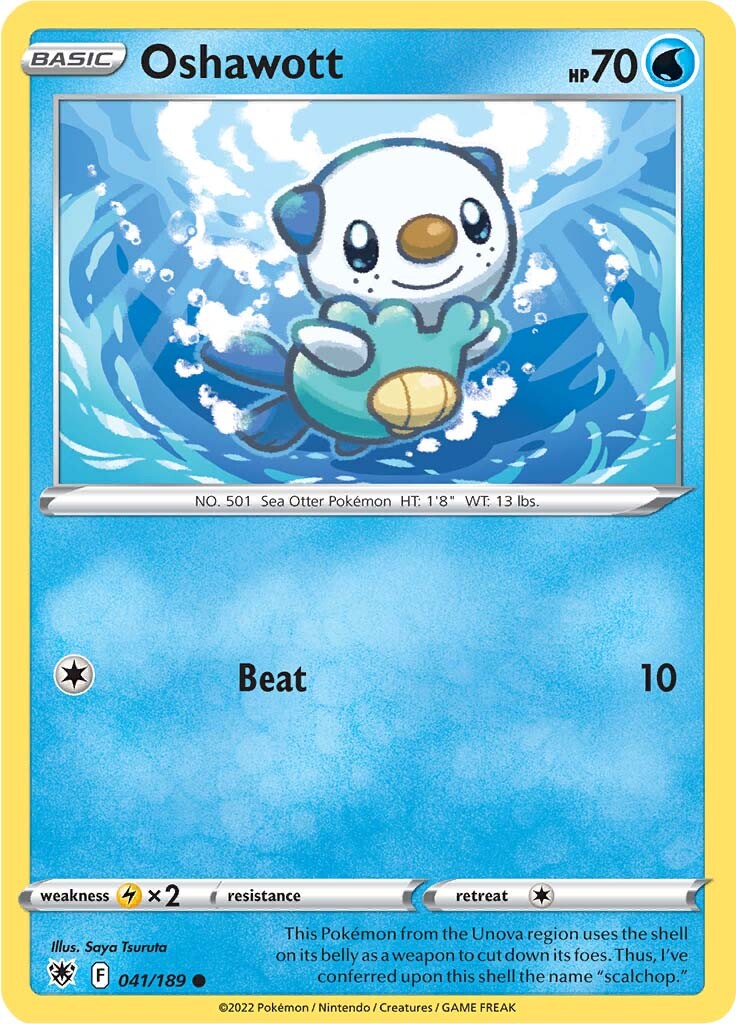 Oshawott (041/189) [Sword & Shield: Astral Radiance] | Total Play