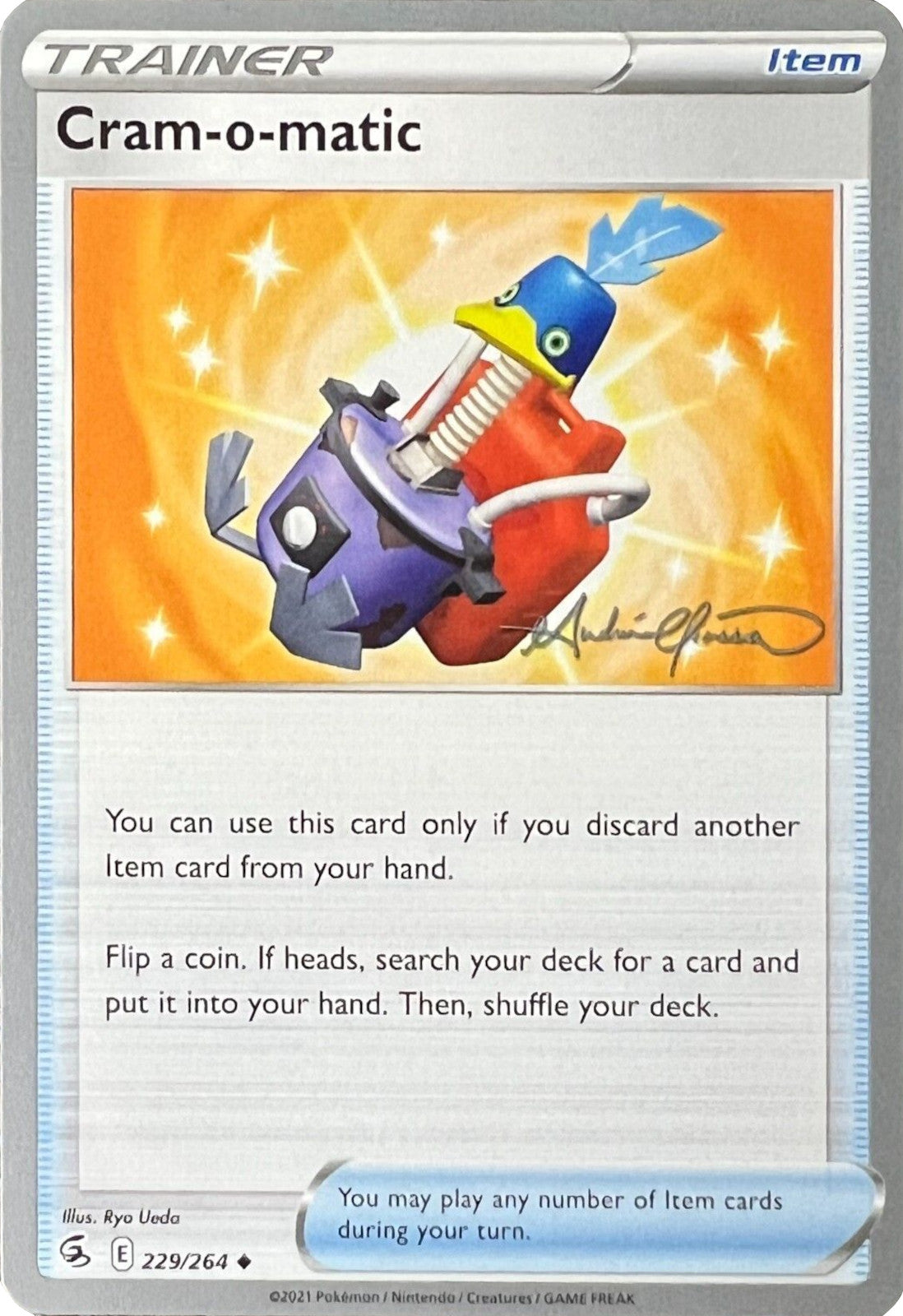 Cram-o-matic (229/264) (The Shape of Mew - Andre Chiasson) [World Championships 2022] | Total Play