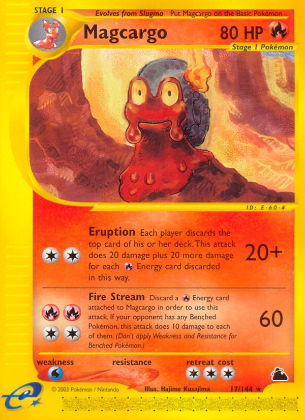 Magcargo (17/144) [Skyridge] | Total Play