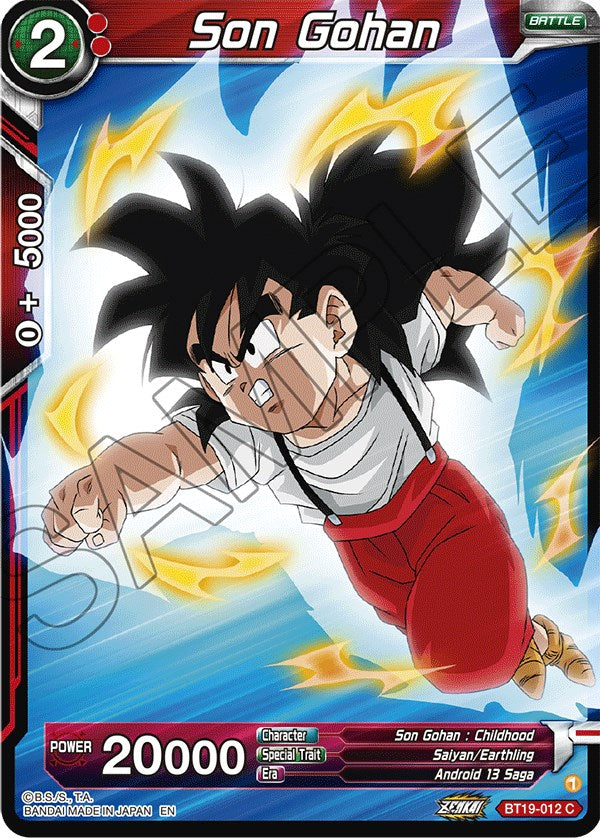 Son Gohan (BT19-012) [Fighter's Ambition] | Total Play