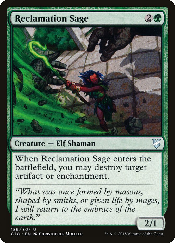 Reclamation Sage [Commander 2018] | Total Play