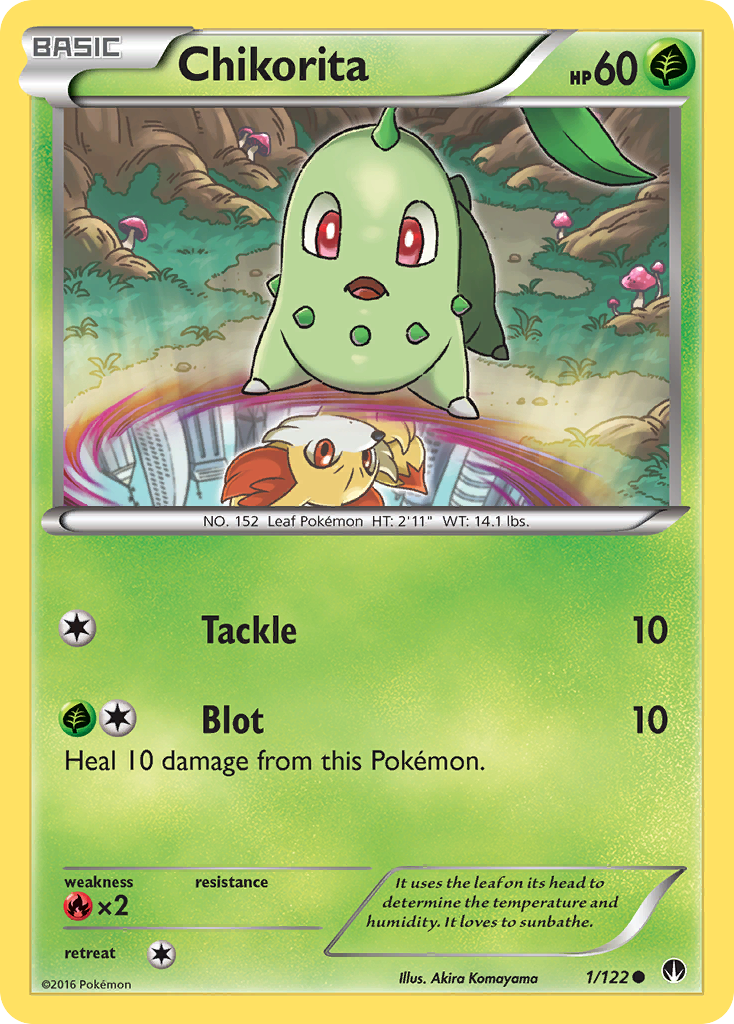 Chikorita (1/122) [XY: BREAKpoint] | Total Play