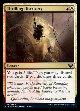 Thrilling Discovery [Strixhaven: School of Mages] | Total Play