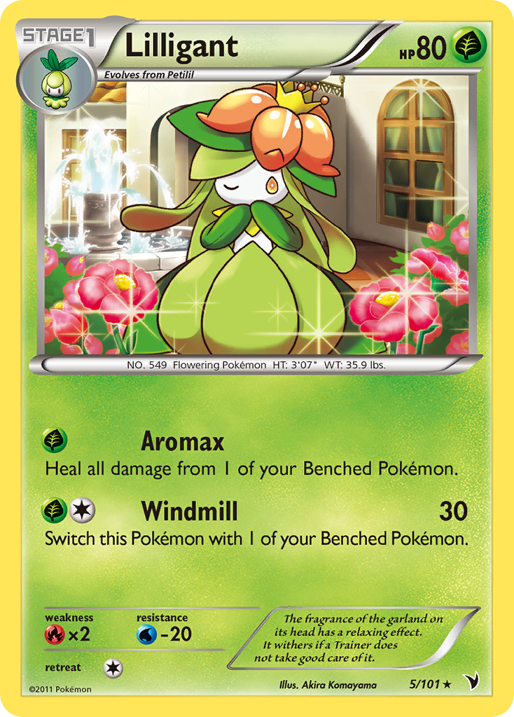 Lilligant (5/101) [Black & White: Noble Victories] | Total Play