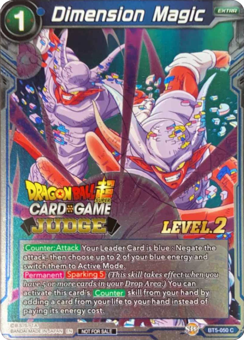 Dimension Magic (Level 2) (BT5-050) [Judge Promotion Cards] | Total Play