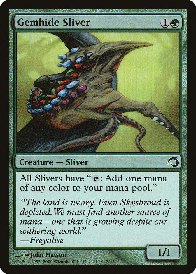 Gemhide Sliver [Premium Deck Series: Slivers] | Total Play
