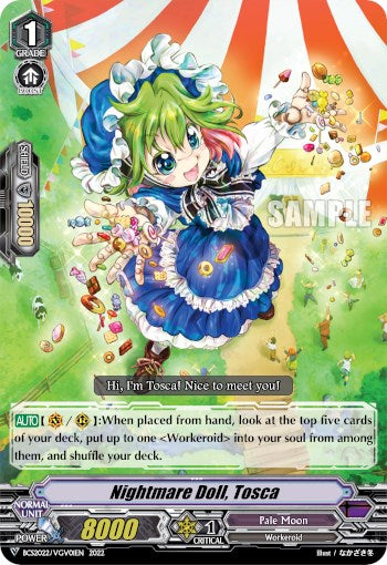 Nightmare Doll, Tosca (BCS2022/VGV01EN) [Bushiroad Event Cards] | Total Play