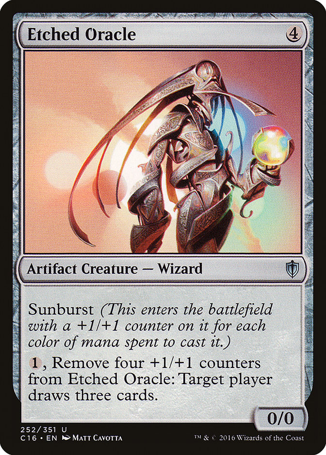 Etched Oracle [Commander 2016] | Total Play