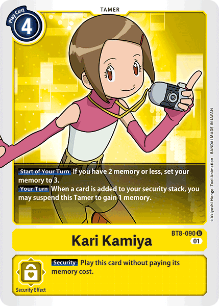 Kari Kamiya [BT8-090] [New Awakening] | Total Play