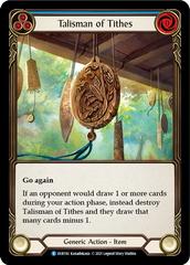 Talisman of Tithes [EVR192] (Everfest)  1st Edition Cold Foil | Total Play