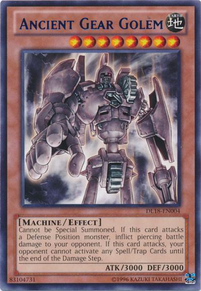 Ancient Gear Golem (Red) [DL18-EN004] Rare | Total Play