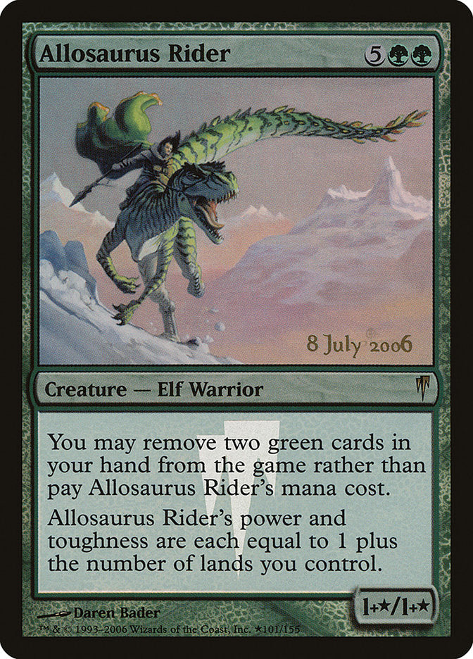 Allosaurus Rider [Coldsnap Promos] | Total Play