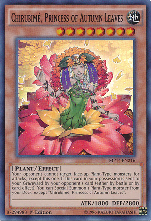 Chirubime, Princess of Autumn Leaves [MP14-EN216] Super Rare | Total Play