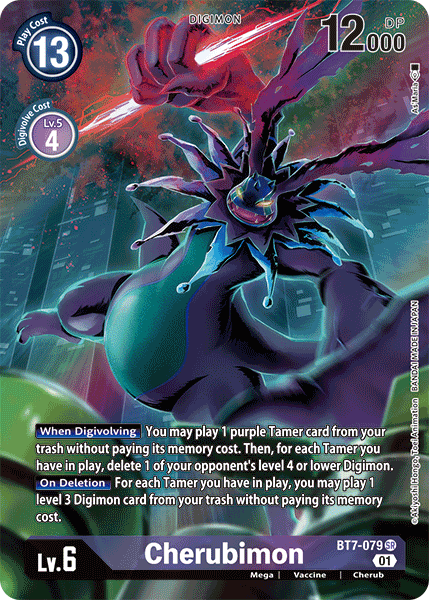 Cherubimon [BT7-079] (Alternate Art) [Next Adventure] | Total Play