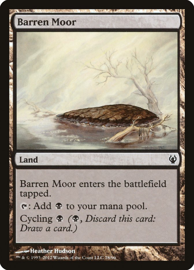 Barren Moor [Duel Decks: Izzet vs. Golgari] | Total Play