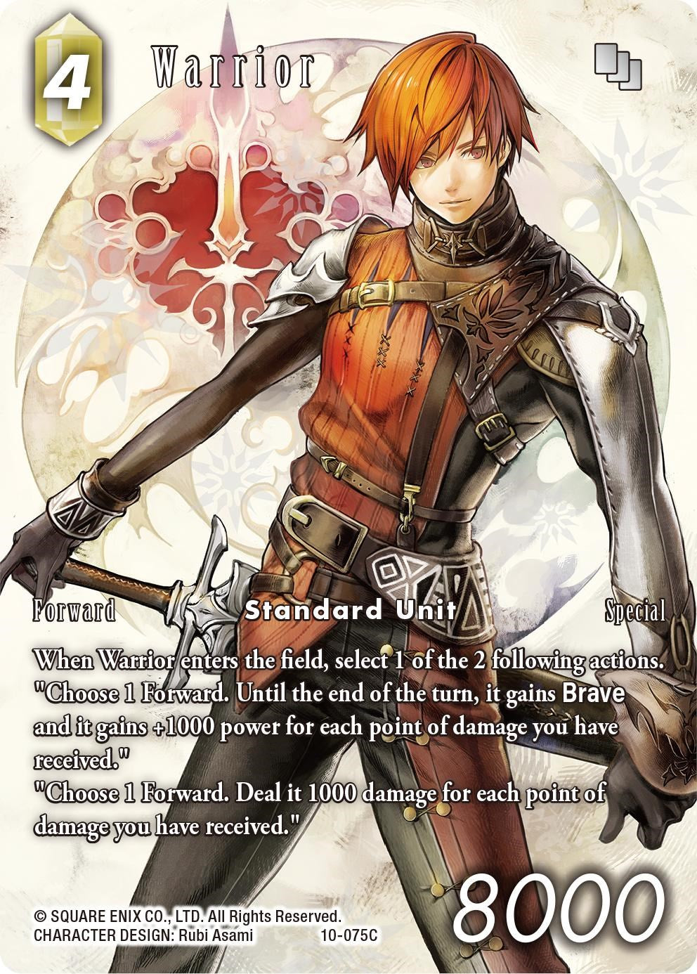 Warrior (Full Art) [Opus X] | Total Play