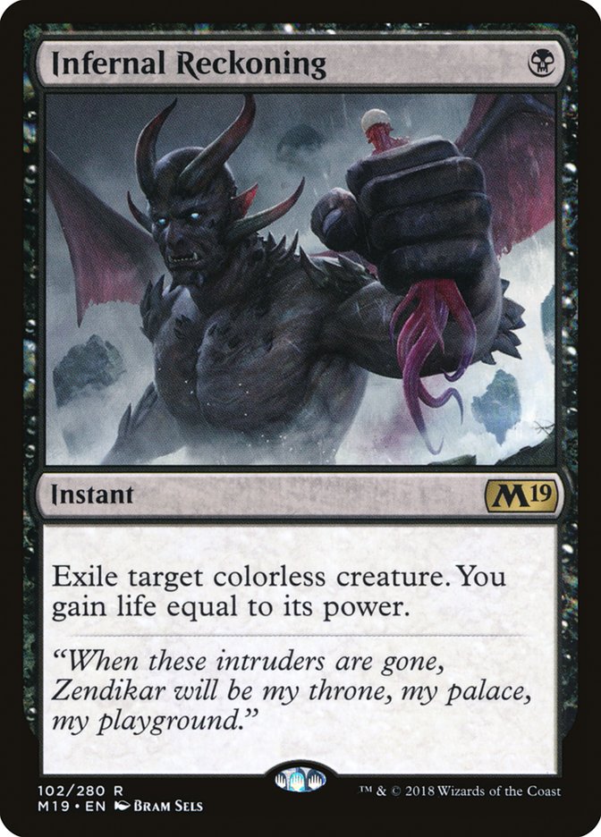 Infernal Reckoning [Core Set 2019] | Total Play