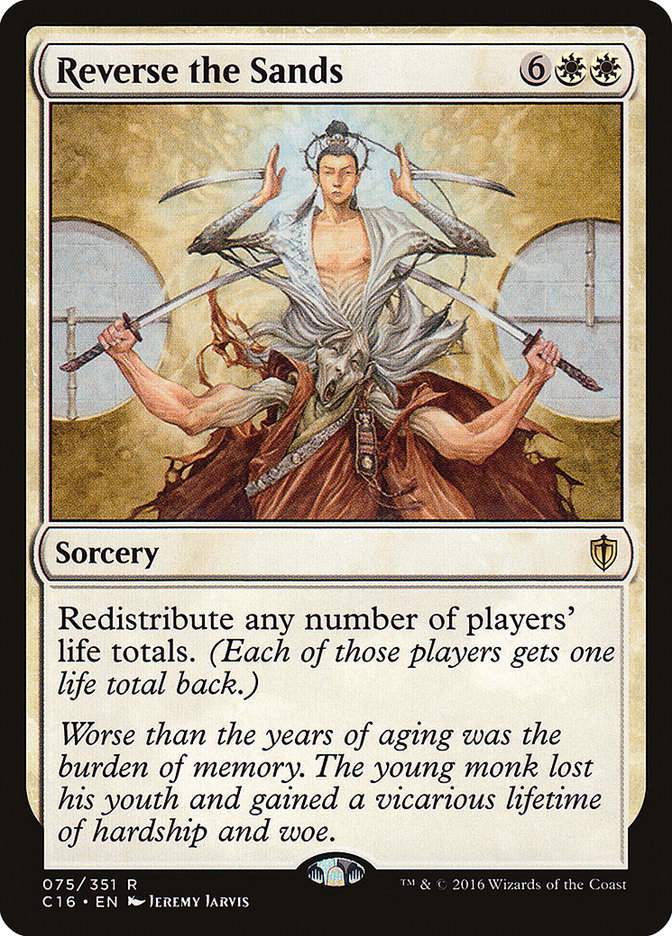 Reverse the Sands [Commander 2016] | Total Play