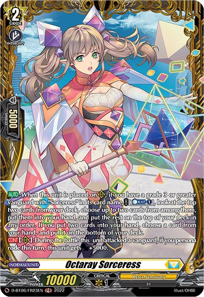 Octaray Sorceress (D-BT06/FR23EN) [Blazing Dragon Reborn] | Total Play
