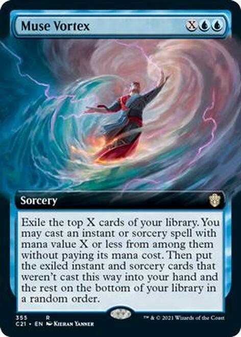 Muse Vortex (Extended Art) [Commander 2021] | Total Play