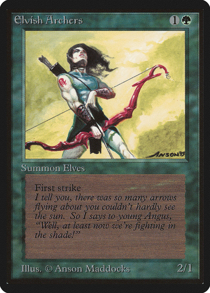 Elvish Archers [Beta Edition] | Total Play