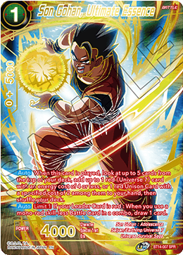 Son Gohan, Ultimate Essence (SPR) (BT14-007) [Cross Spirits] | Total Play