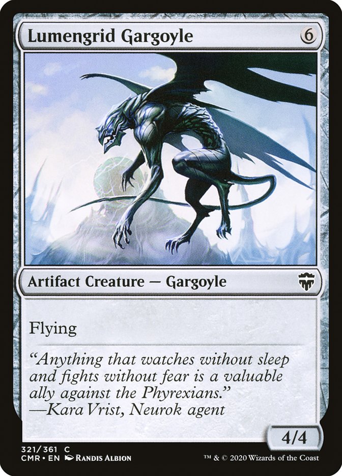 Lumengrid Gargoyle [Commander Legends] | Total Play