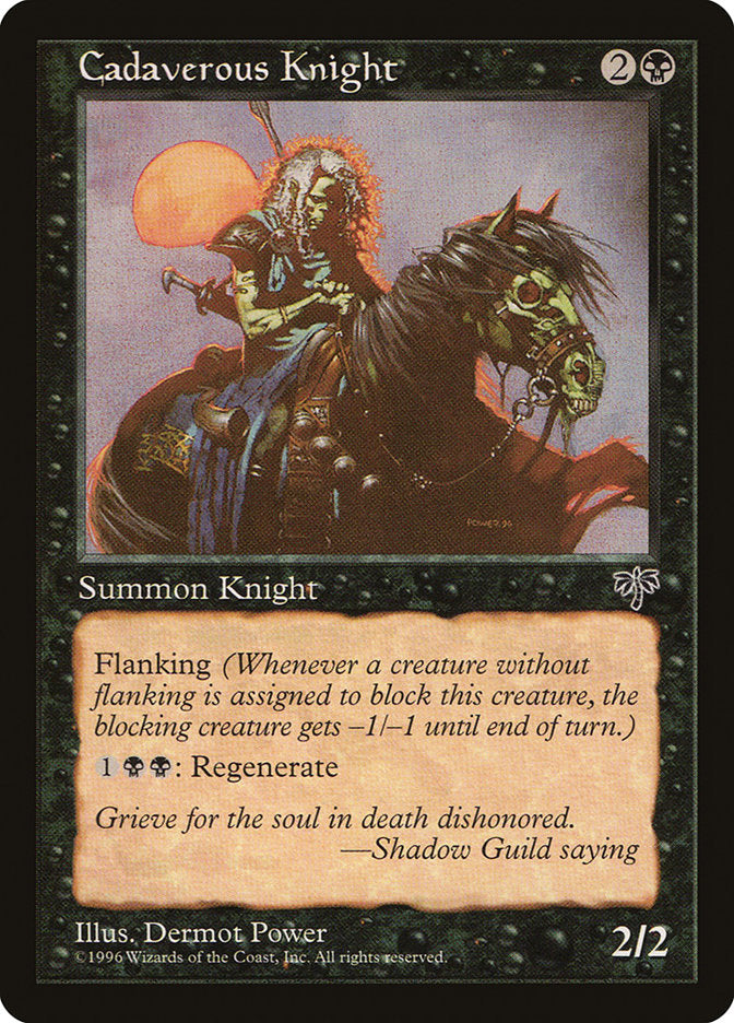 Cadaverous Knight [Mirage] | Total Play