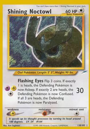 Shining Noctowl (110/105) [Neo Destiny Unlimited] | Total Play