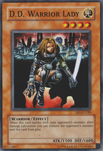 D.D. Warrior Lady [DR1-EN189] Super Rare | Total Play
