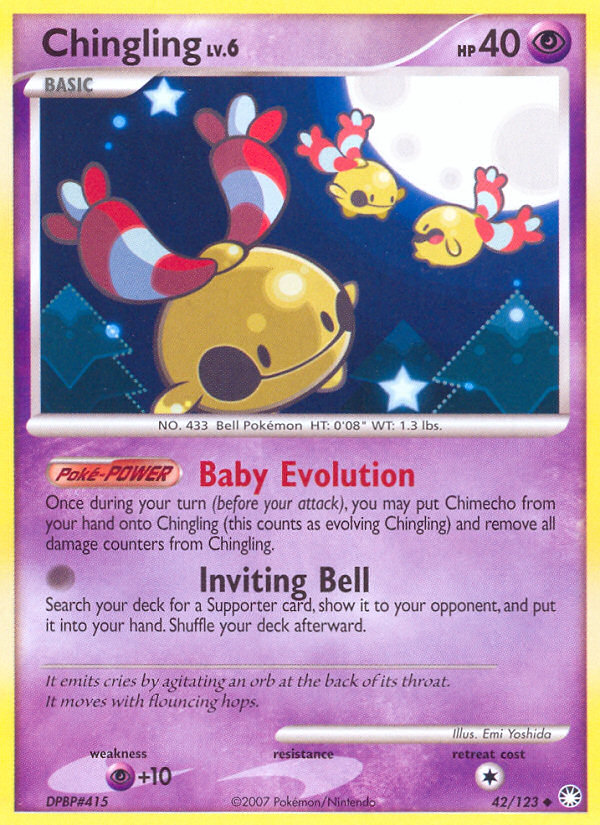 Chingling (42/123) [Diamond & Pearl: Mysterious Treasures] | Total Play