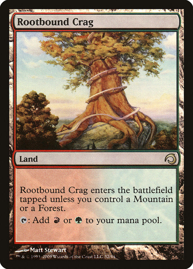 Rootbound Crag [Premium Deck Series: Slivers] | Total Play