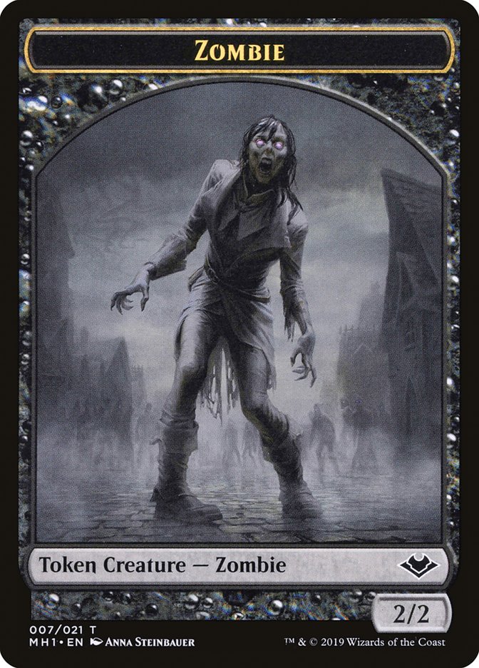 Zombie Token [Modern Horizons Tokens] | Total Play