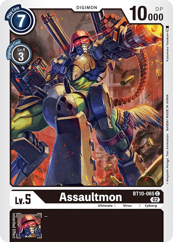 Assaultmon [BT10-065] [Xros Encounter] | Total Play