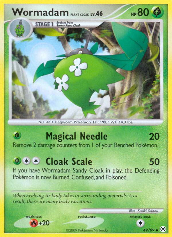 Wormadam Plant Cloak (49/99) [Platinum: Arceus] | Total Play