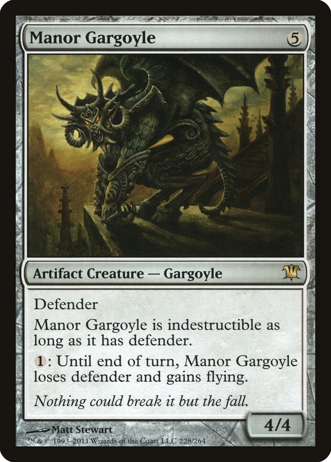 Manor Gargoyle [Innistrad] | Total Play