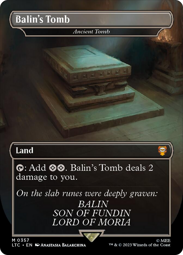 Balin's Tomb - Ancient Tomb [The Lord of the Rings: Tales of Middle-Earth Commander] | Total Play