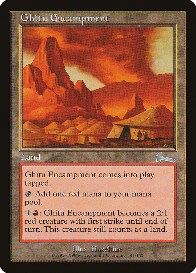 Ghitu Encampment [Urza's Legacy] | Total Play