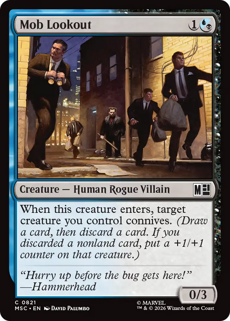 Mob Lookout [Marvel Super Heroes Commander] | Total Play