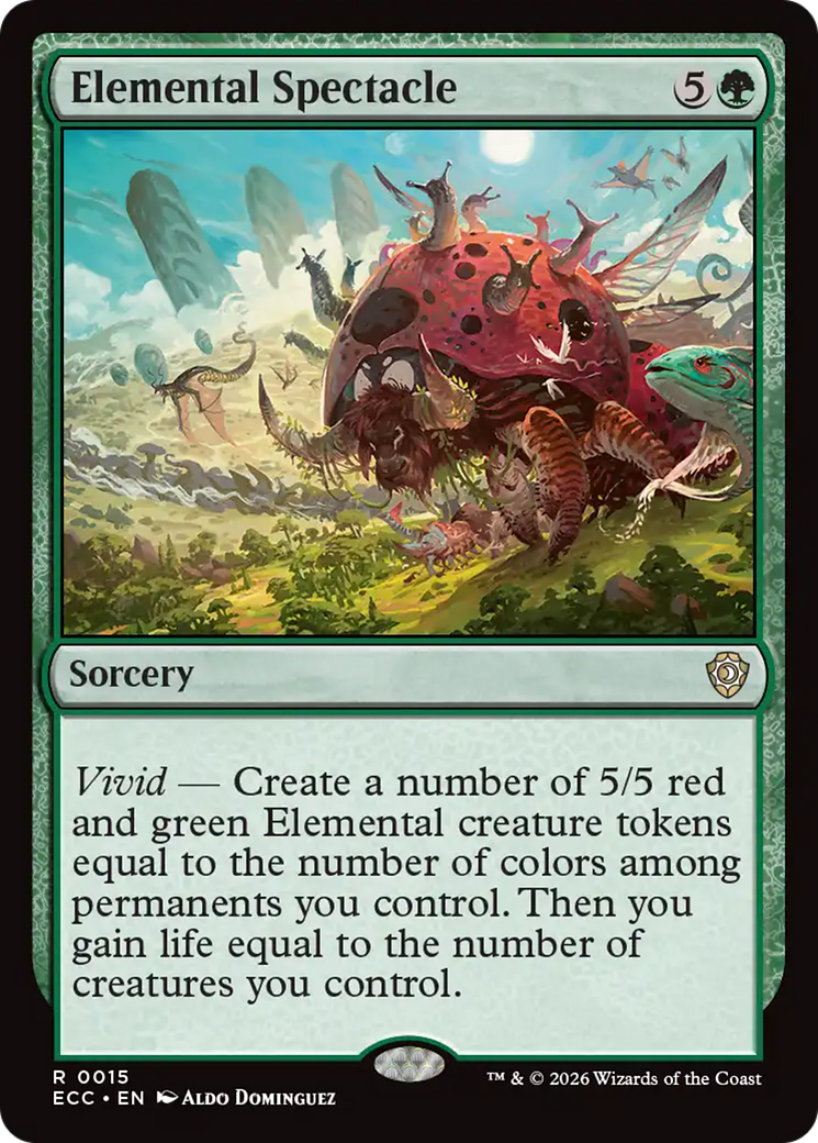 Elemental Spectacle [Lorwyn Eclipsed Commander] | Total Play