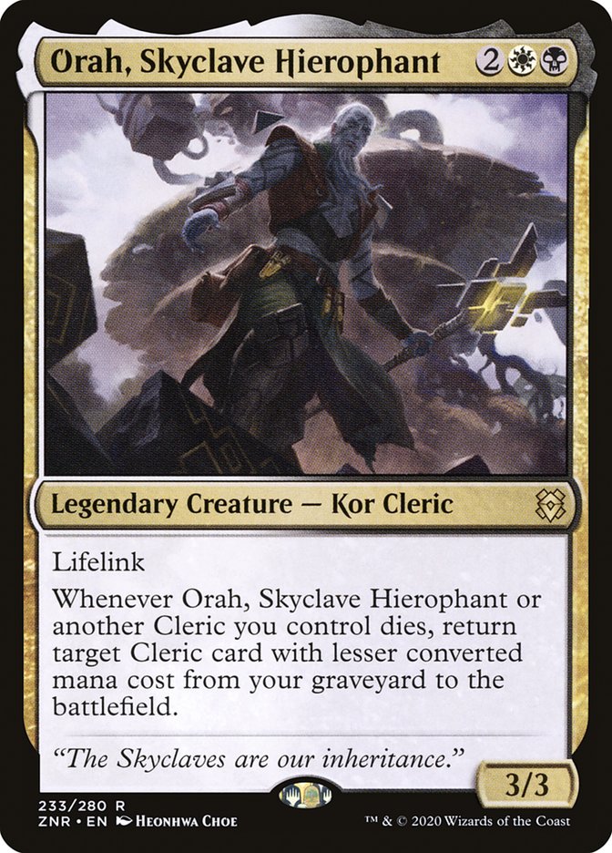 Orah, Skyclave Hierophant [Zendikar Rising] | Total Play