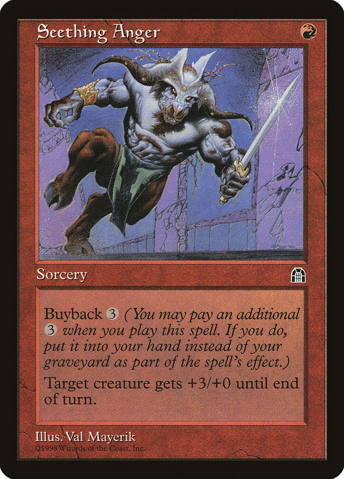 Seething Anger [Stronghold] | Total Play